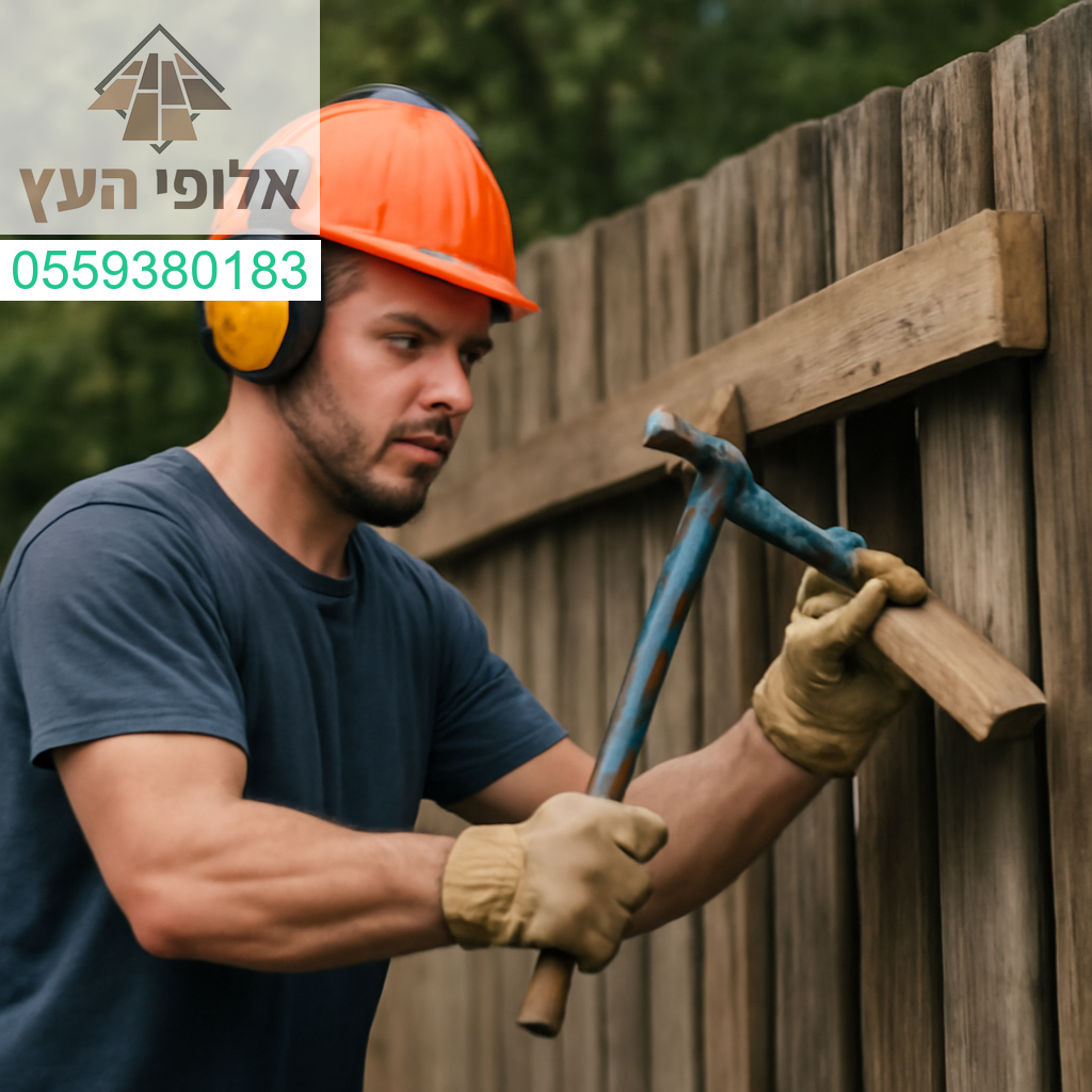 פירוק מקצועי של גדר עץ – דיוק, בטיחות ותוצאה מושלמת בכל שלב! 🔨🌲
למידע נוסף: 055-9380183 | אלופי העץ