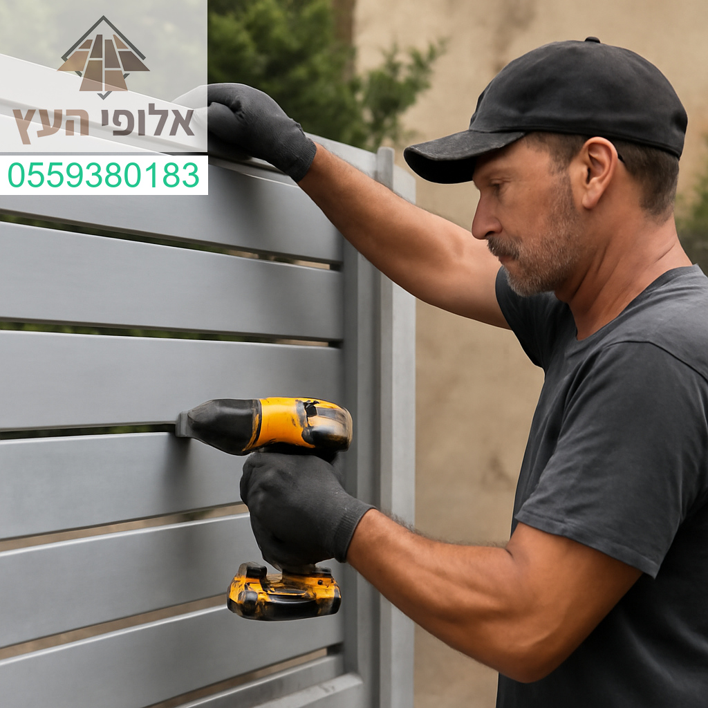 פירוק מדויק ומקצועי של גדר אלומיניום – איכות, ניסיון ותוצאה ללא פשרות.