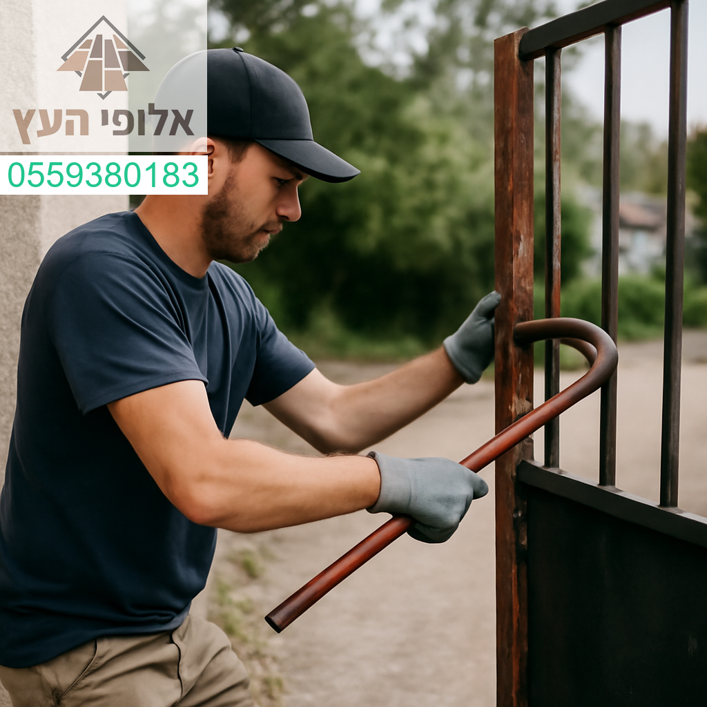 פירוק מקצועי של שער ברזל – דיוק, כוח וביצוע חסר פשרות. 🔧🔩
📞 להזמנות: 055-9380183 | אלופי העץ