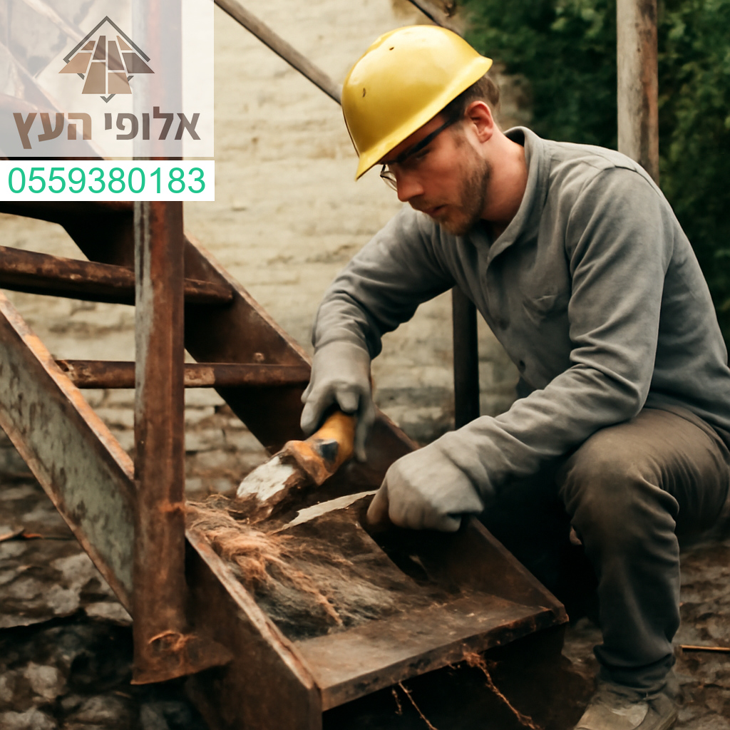 פירוק מקצועי של מדרגות ברזל – דיוק, בטיחות ותוצאה מרשימה!