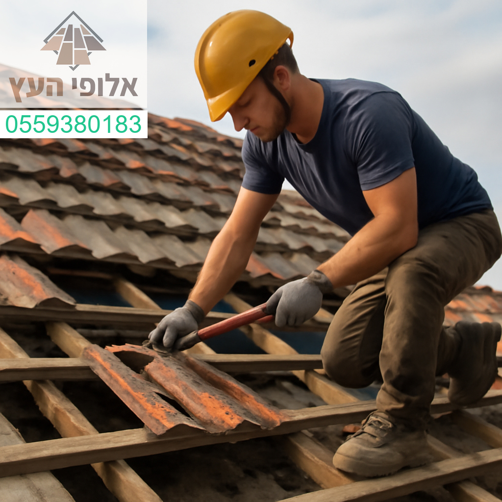 פירוק מקצועי של גג רעפים – התחלה בטוחה לחידוש הגג בסטנדרט הגבוה ביותר.