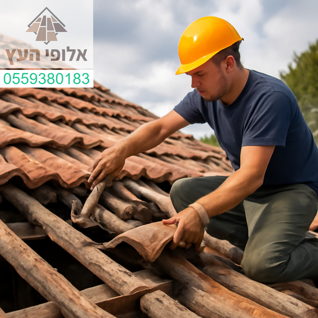 פירוק גג רעפים עם דיוק, מקצועיות ובטיחות — בדרך לגג חדש ואיכותי יותר.