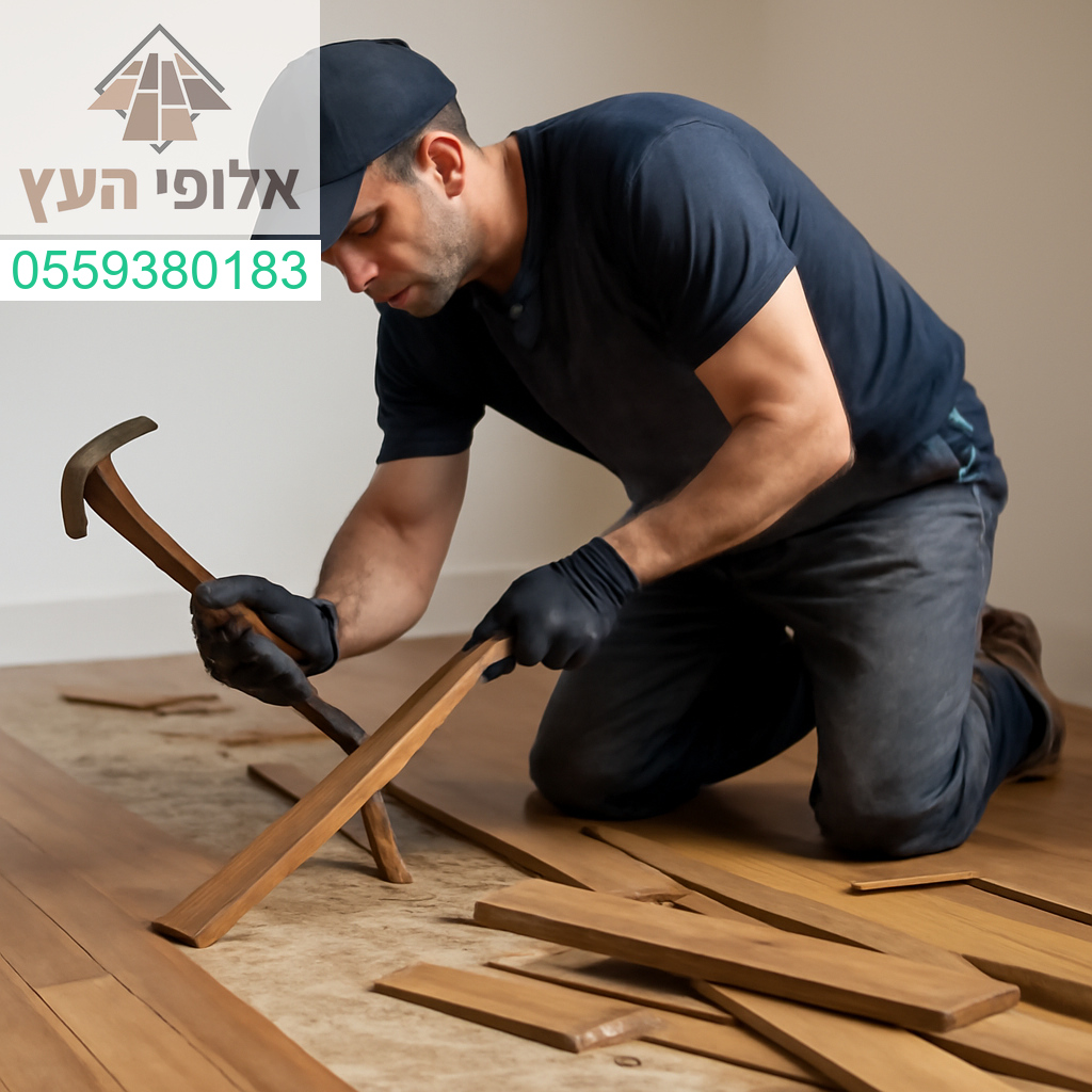 פירוק פרקט מקצועי, מדויק ויעיל – הדרך הנכונה להתחיל חידוש רצפה ברמה הגבוהה ביותר.