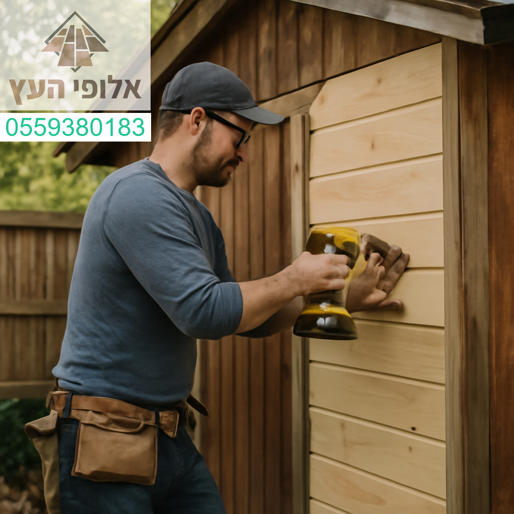 שיפוץ מקצועי שמשדרג כל מחסן עץ ליופי פרקטי ומרשים – אלופי העץ עושים את ההבדל!
