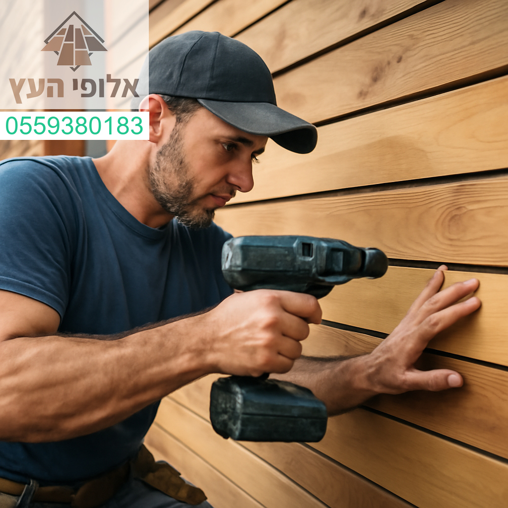 חיפוי עץ ברמת גימור מושלמת – שילוב של דיוק, איכות וסטייל!