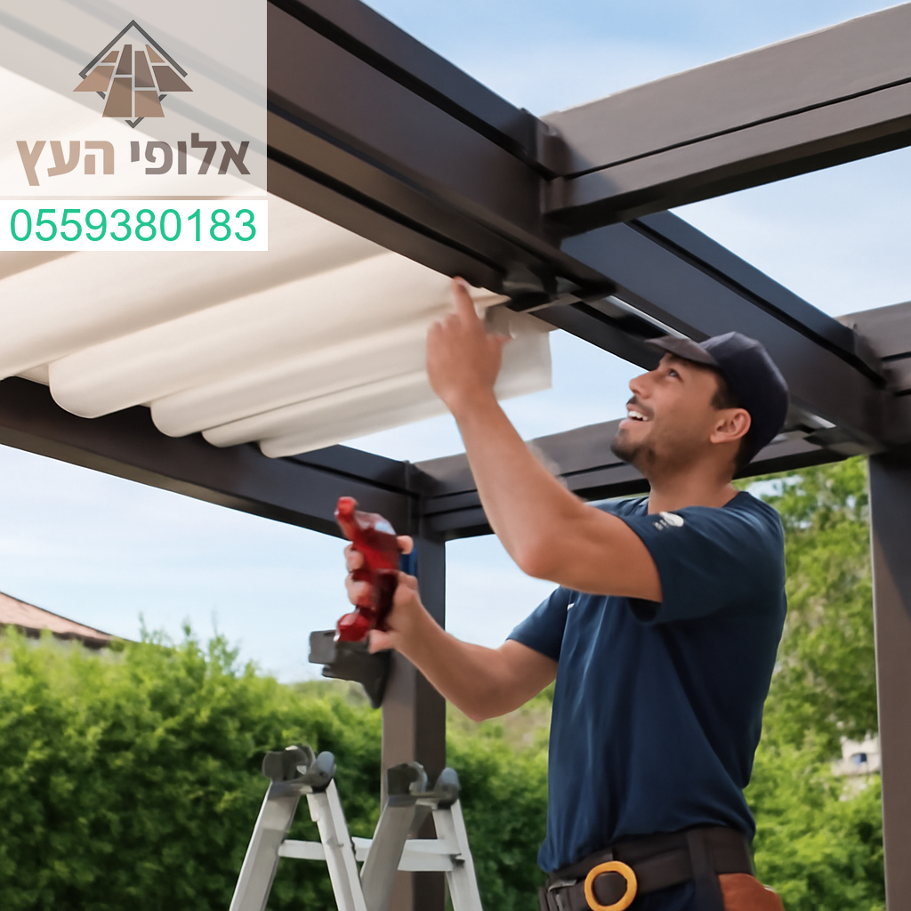 פרגולה מתקפלת בעיצוב מודרני – שילוב מושלם של נוחות, חדשנות ואיכות גימור ללא פשרות.