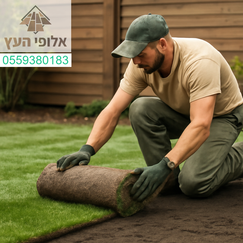 דשא איכותי לחצר מושלמת עם גימור מקצועי ועבודה מדויקת