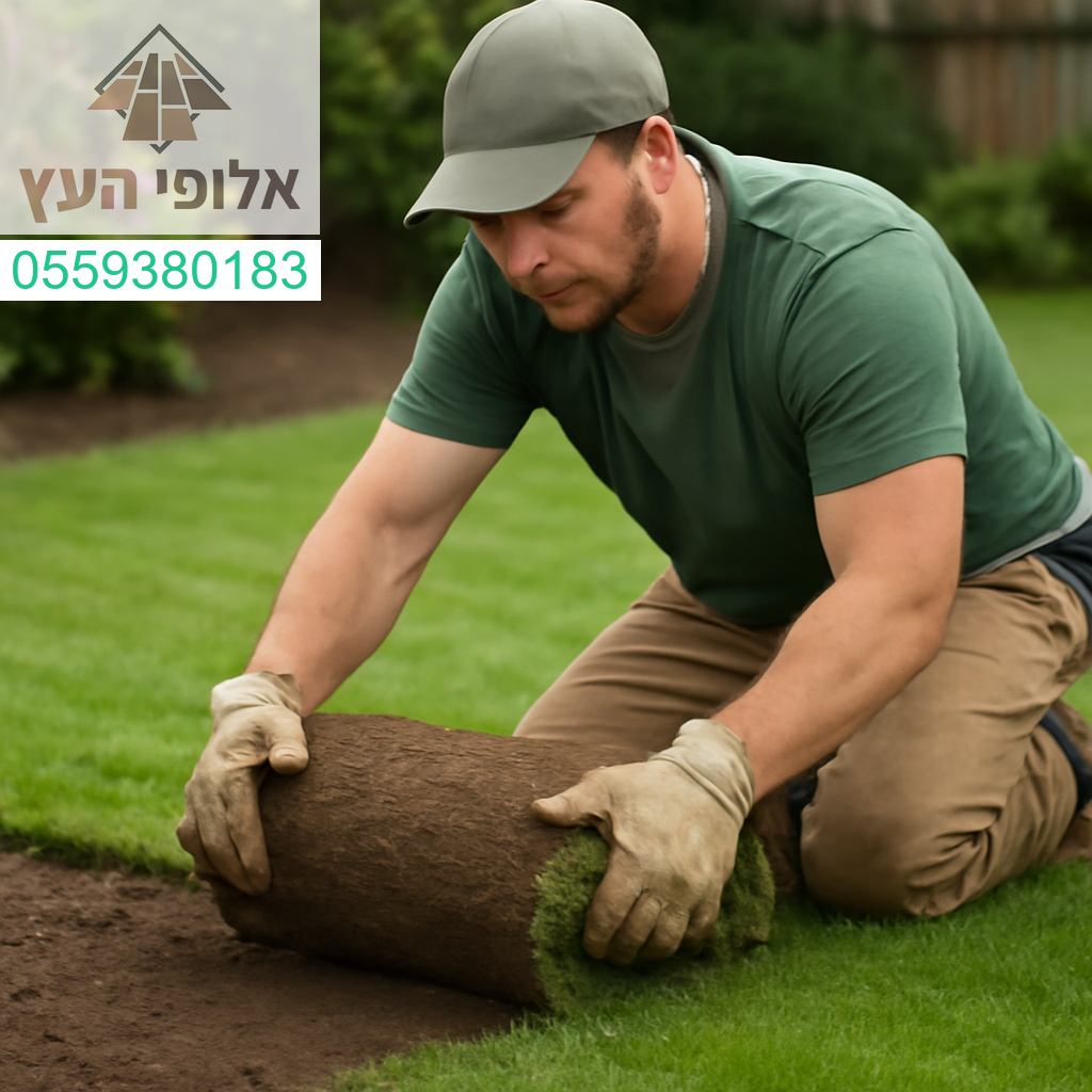 התקנת דשא מקצועית לגינה מושלמת עם גימור מדויק ואיכות בלתי מתפשרת