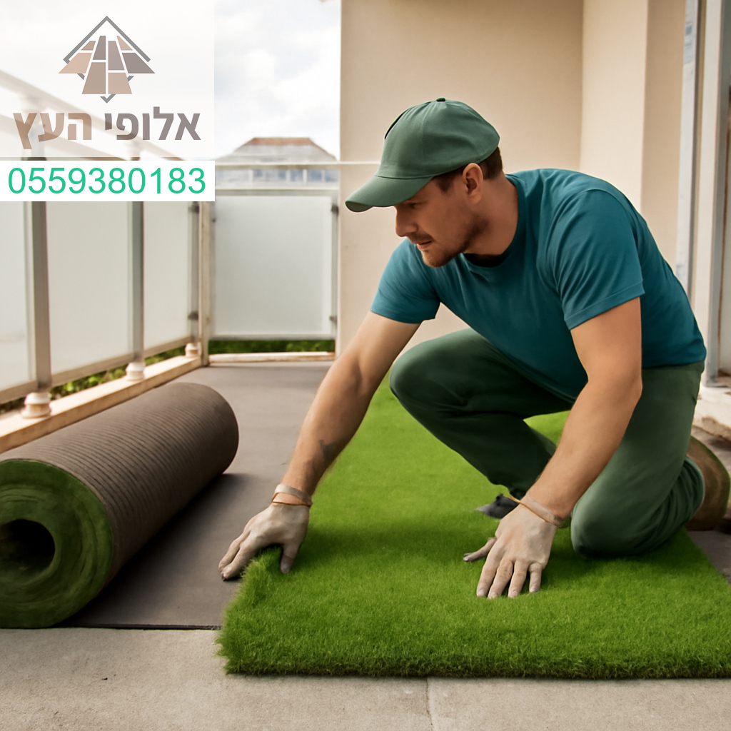 דשא סינטטי איכותי למרפסת למראה טבעי ונוחות מושלמת כל השנה