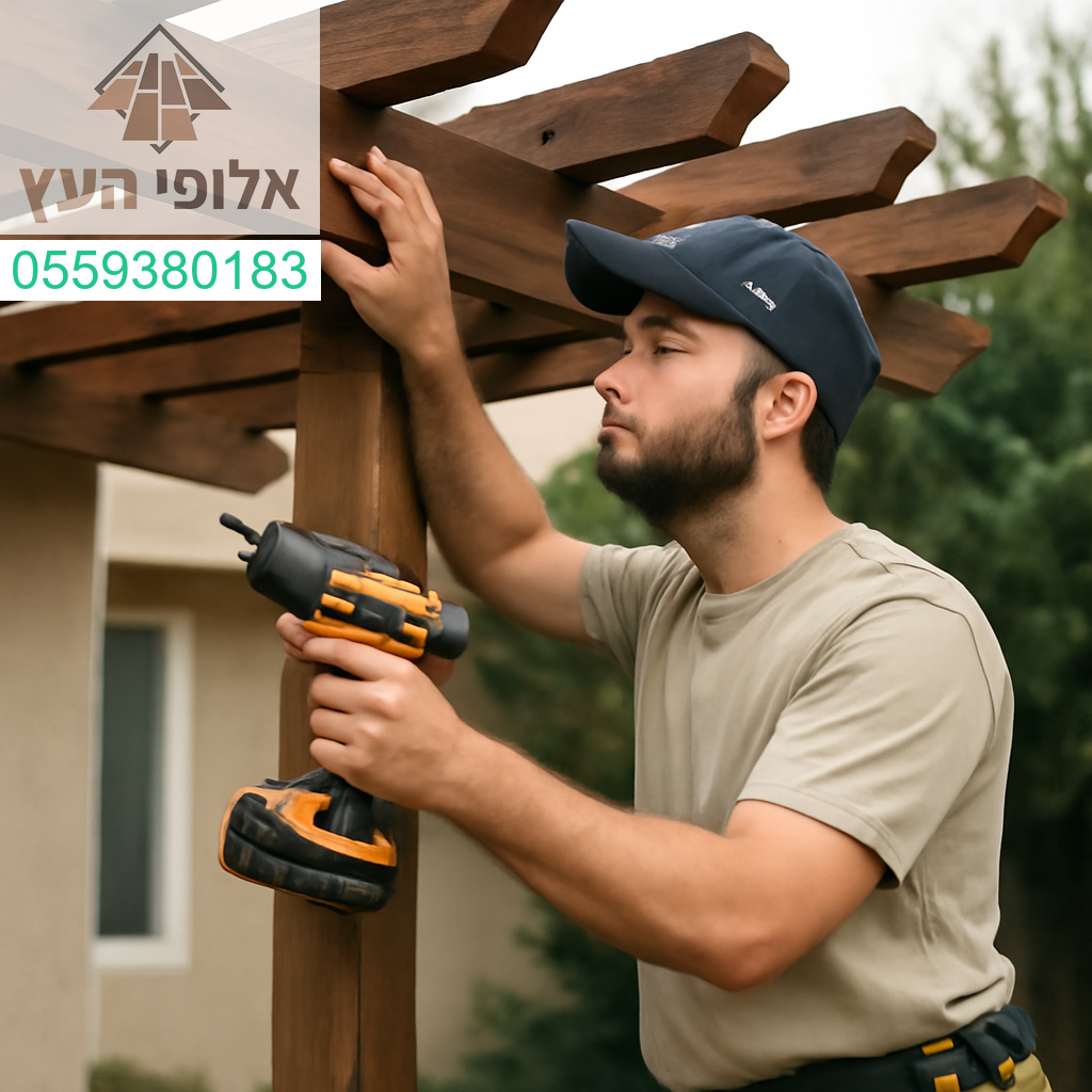 תחזוקה חכמה של פרגולה לקראת החורף מבטיחה עמידות יופי והגנה לאורך זמן