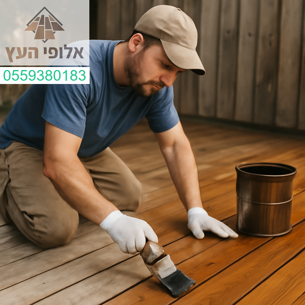 תחזוקה מקצועית המאריכה את חיי הדק ומחזירה לו את המראה המרשים והטבעי