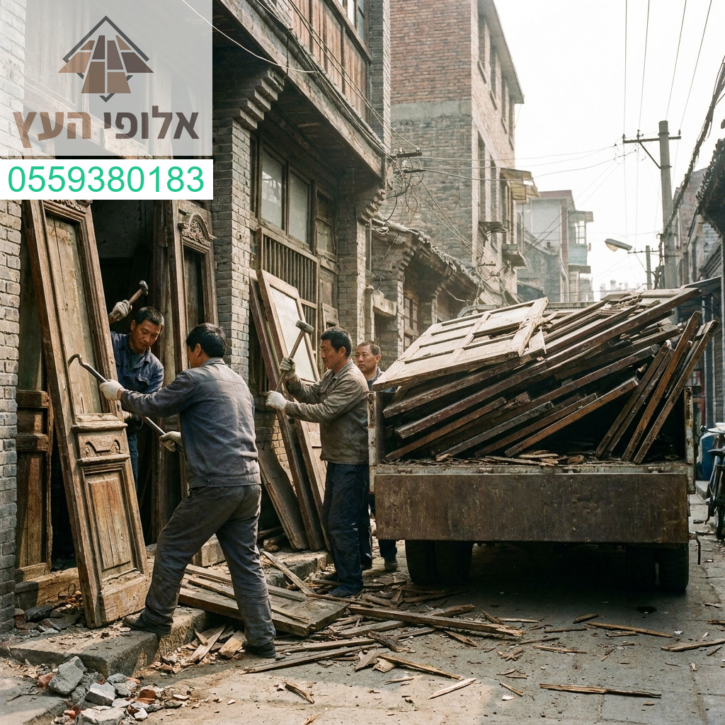 מומחיות בפירוק ופינוי דלתות עץ בסטנדרט הגבוה ביותר עם שירות מקצועי ויעיל ללא פשרות