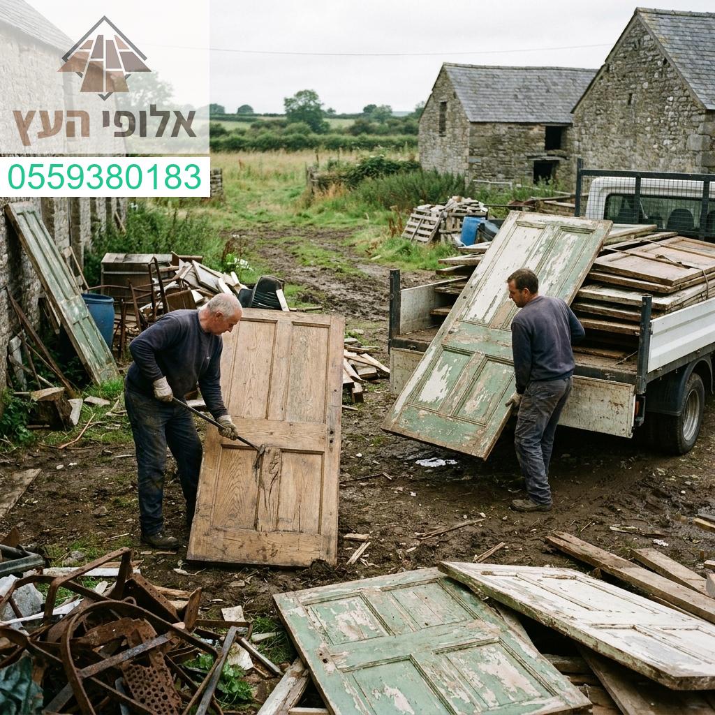 מומחיות בפירוק ופינוי דלתות ועבודות עץ ישנות ברמה הגבוהה ביותר