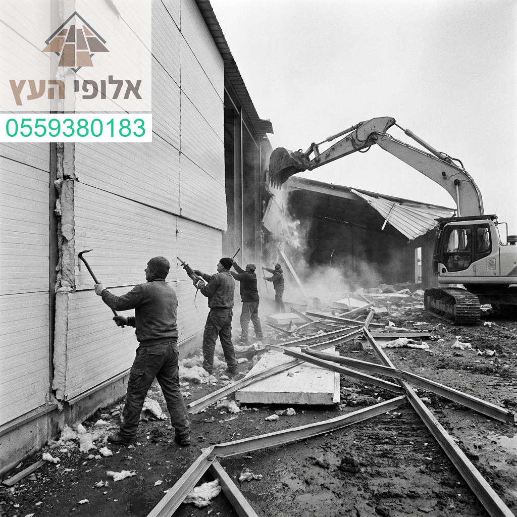 מומחיות בפירוק מחסני פאנל בעבודה מקצועית ויסודית ללא פשרות