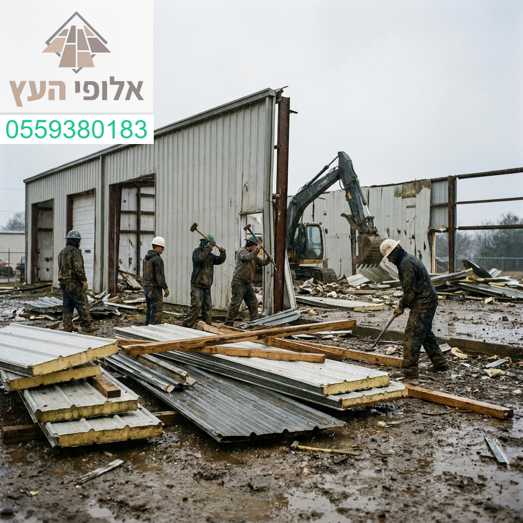 מומחיות ודיוק בפירוק מחסני פאנלים בעבודה מקצועית ואיכותית ללא פשרות