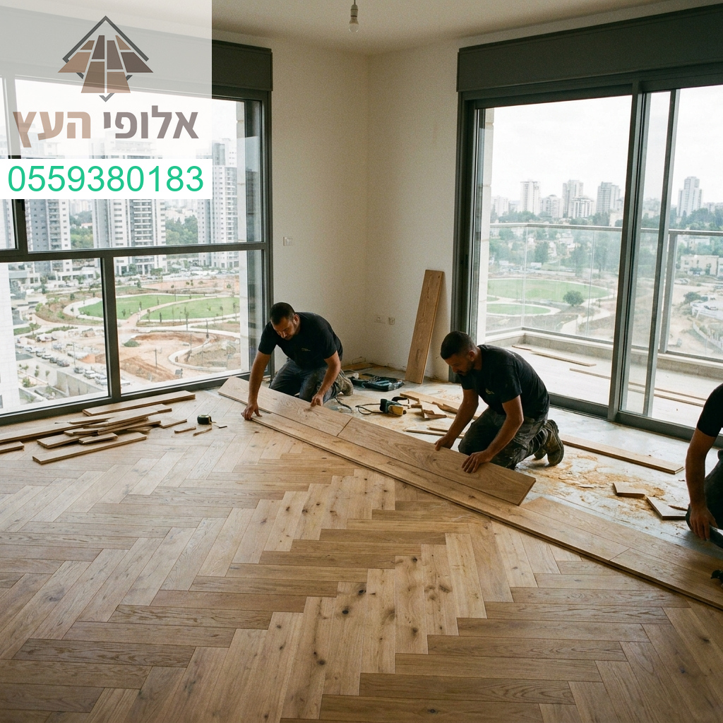 שיא היוקרה והדיוק: התקנת פרקט פרימיום בגיאעת שמואל בעבודת מומחים שמשדרת איכות וסטייל בלתי נשכח