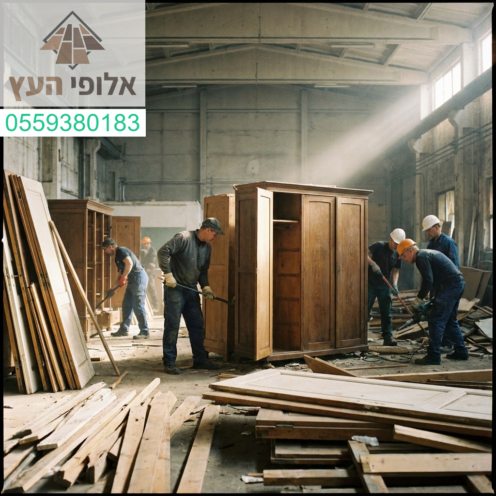 מומחים בפירוק והרכבה של ארונות בגדים בסטנדרט גבוה ומקצועיות ללא פשרות