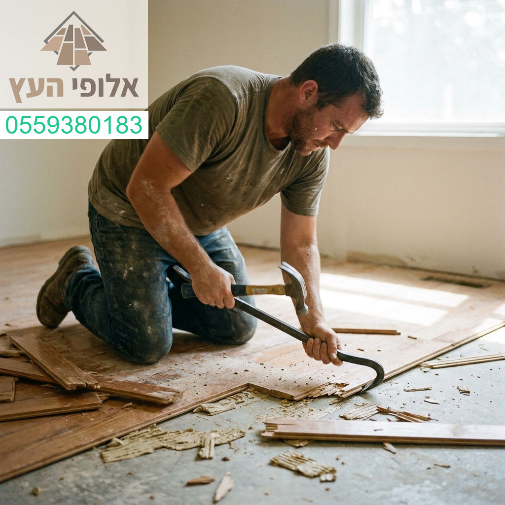 מומחיות ודיוק בפירוק פרקט עץ מודבק לשירות מקצועי ואיכותי ללא פשרות
