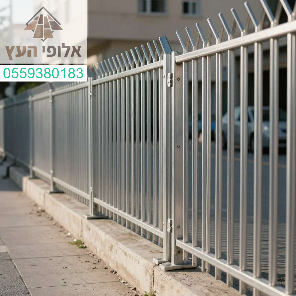 גדרות אלומיניום יוקרתיות ומעוצבות ברמלה המשלבות עמידות גבוהה עם מראה מודרני ומרשים לביתכם