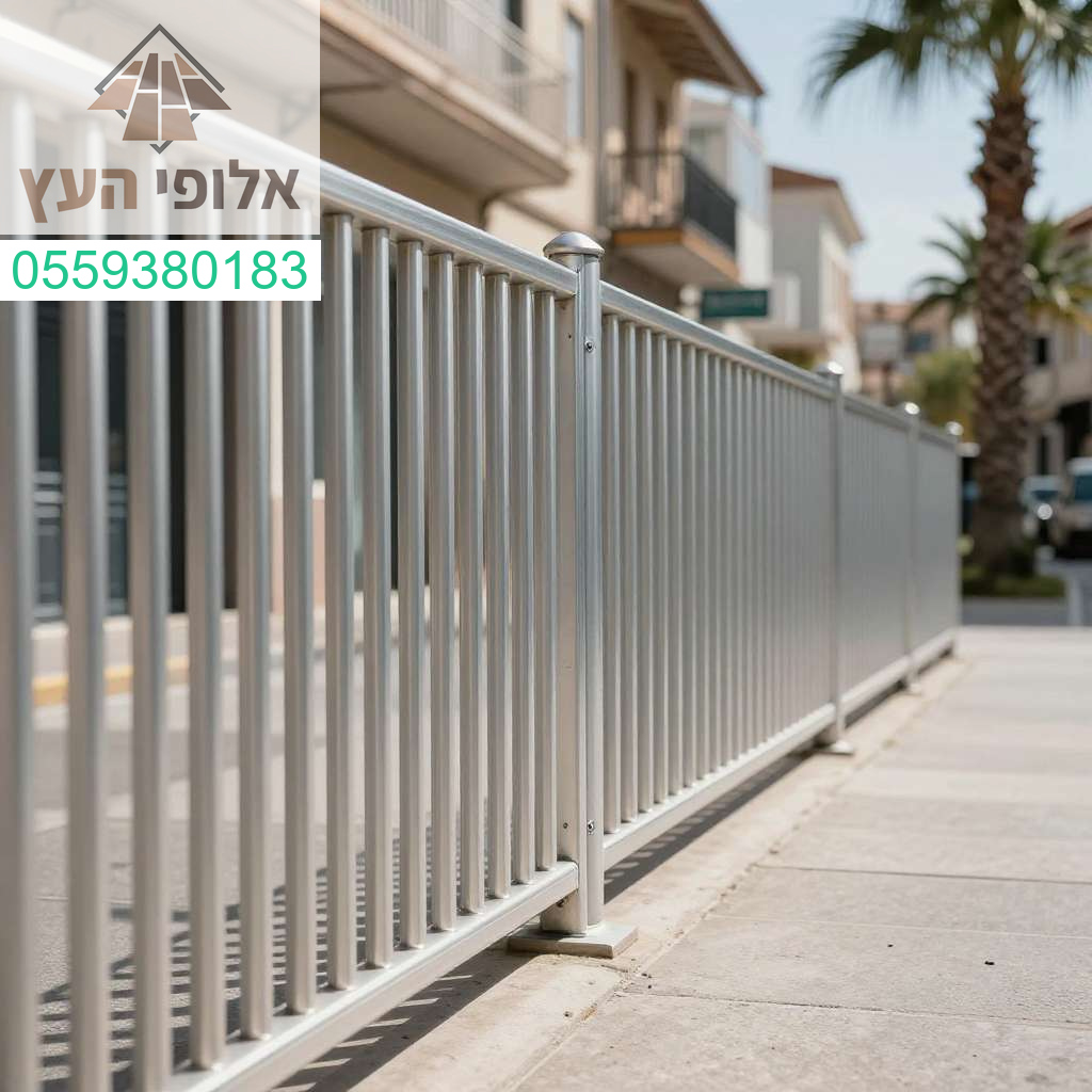 גדרות אלומיניum יוקרתיות ואיכותיות ברמלה המעניקות לביתכם מראה מודרני ועמידות מקסימלית
