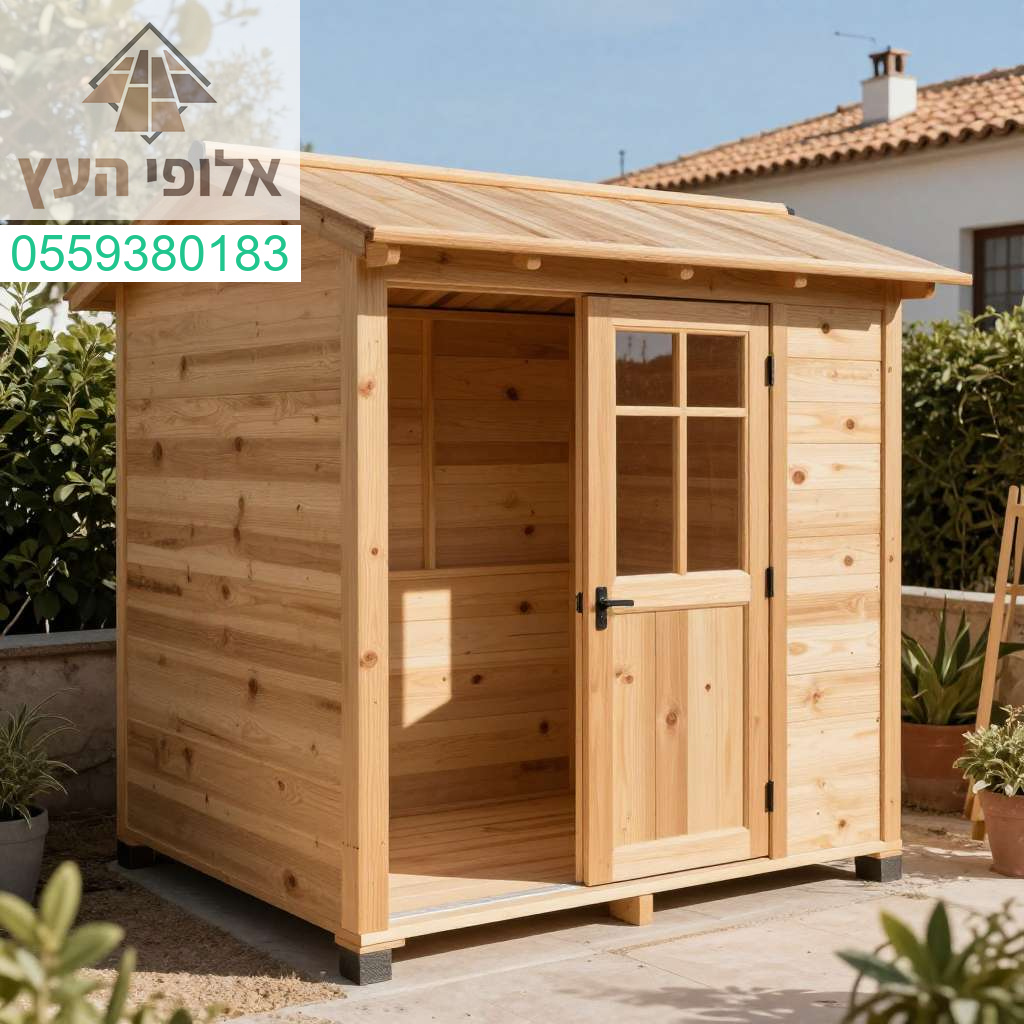 מחסני עץ יוקרתיים ומקצועיים באור עקיבא המשלבים איכות ללא פשרות עם עיצוב אסתטי ועמידות גבוהה