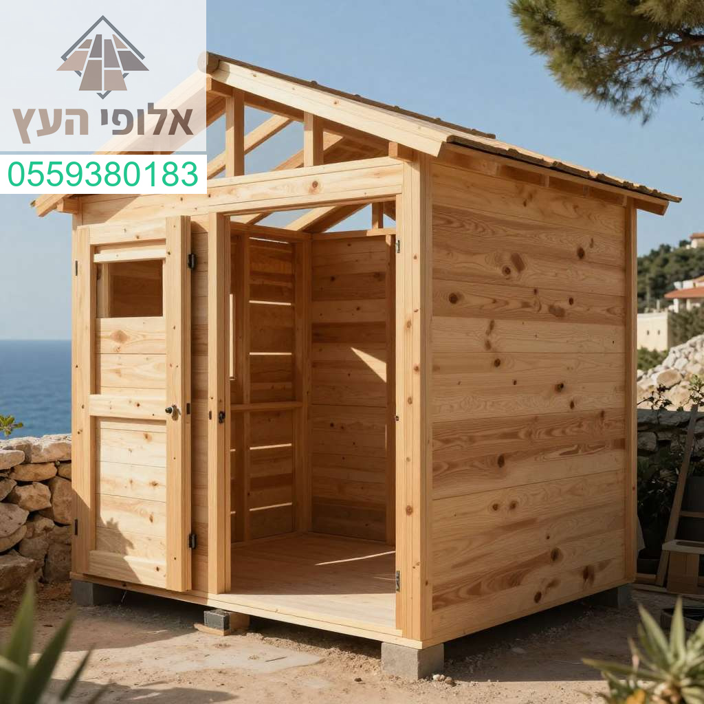 מחסני עץ יוקרתיים ומעוצבים בסטנדרט הגבוה ביותר באזור אור עקיבא
