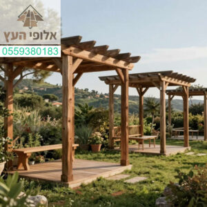 פרגולות עץ יוקרתיות בכרמיאל המעניקות לחצר שלכם שדרוג עיצובי מרהיב ואיכות ללא פשרות