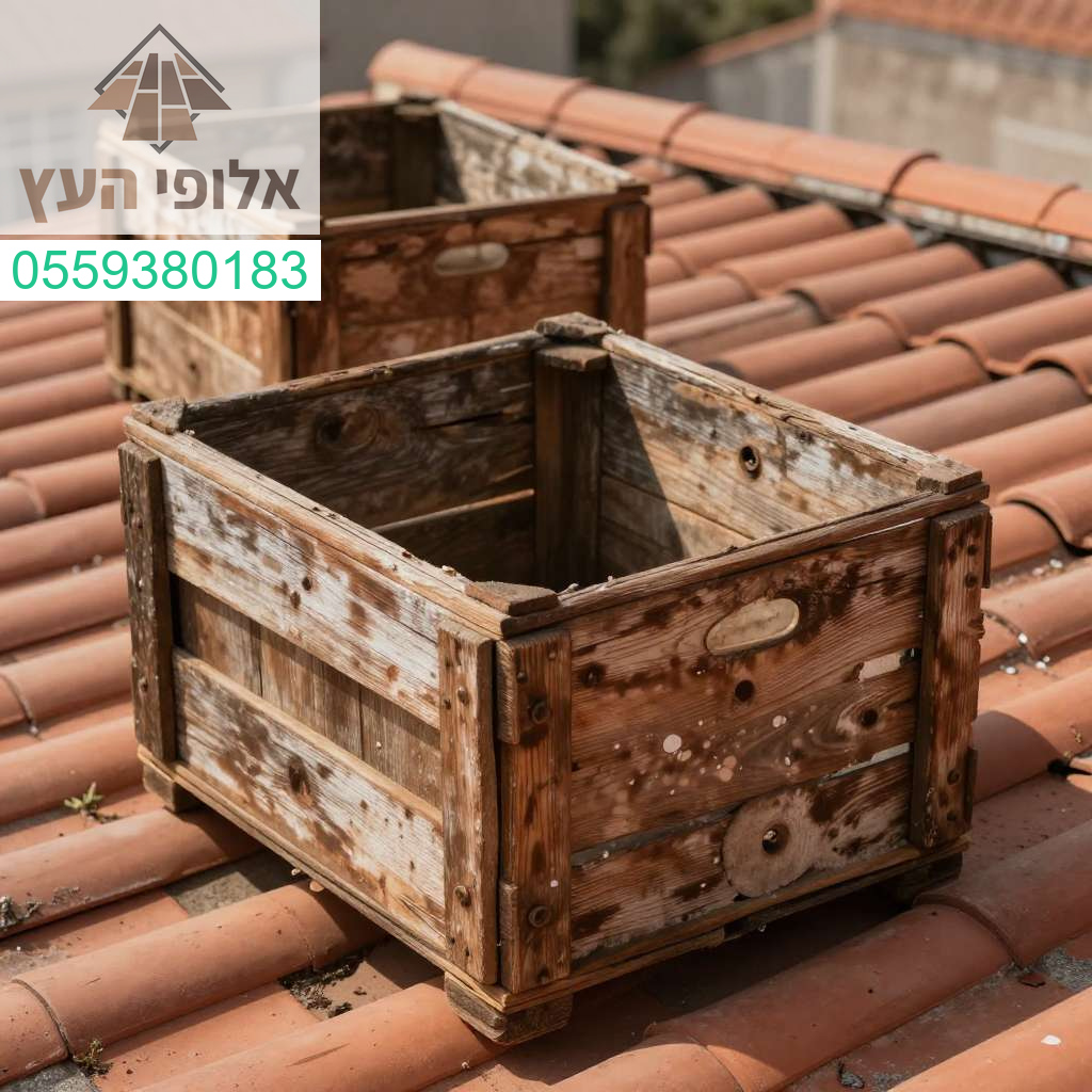מומחים להסרת ארגזי רוח מעץ מגגות רעפים בשירות מקצועי, אמין ואיכותי ללא פשרות