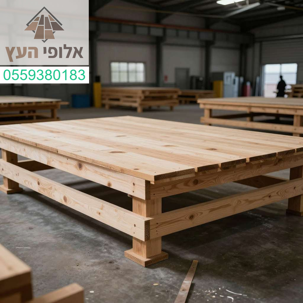 פלטפורמות עץ חזקות ועמידות למחסנים בסטנדרט הגבוה ביותר של איכות ומקצועיות
