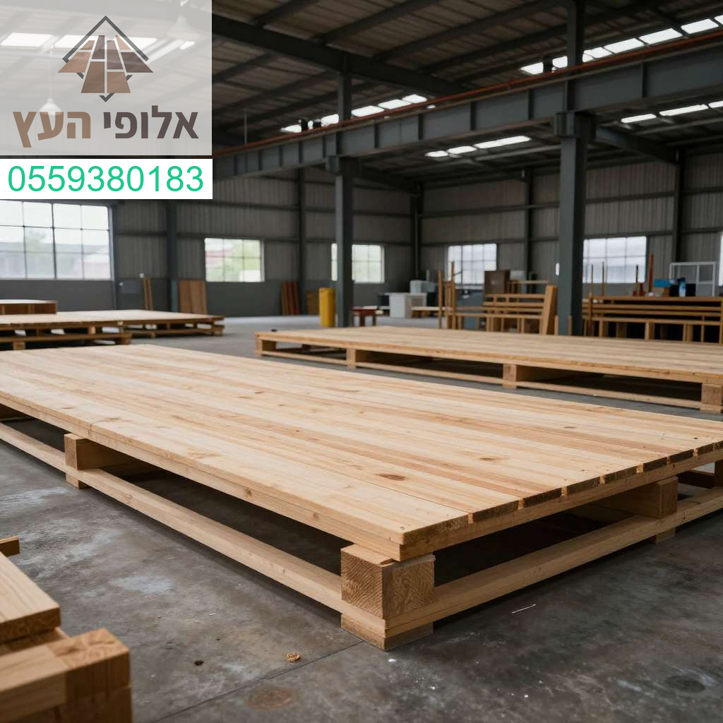 איכות ללא פשרות בבנייה של במות עץ חזקות ועמידות המעניקות פתרון אחסון מקצועי למחסן שלך