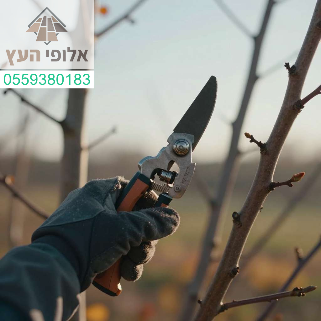 דילול ענפים מדויק לפני החורף הוא המפתח לעץ בריא וחזק יותר בעונה הבאה